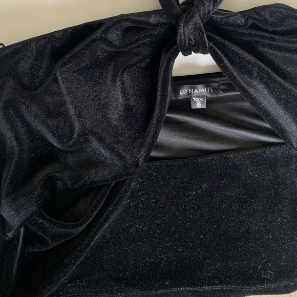 Dynamite Velvet Top - Picture 2 of 2